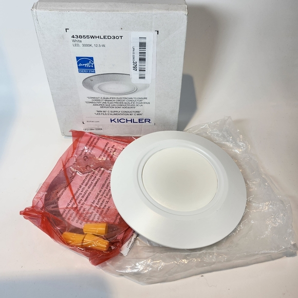 Kichler 43848WHLED30T Horizon 6.5" LED 3000K Downlight in White - Picture 4 of 9